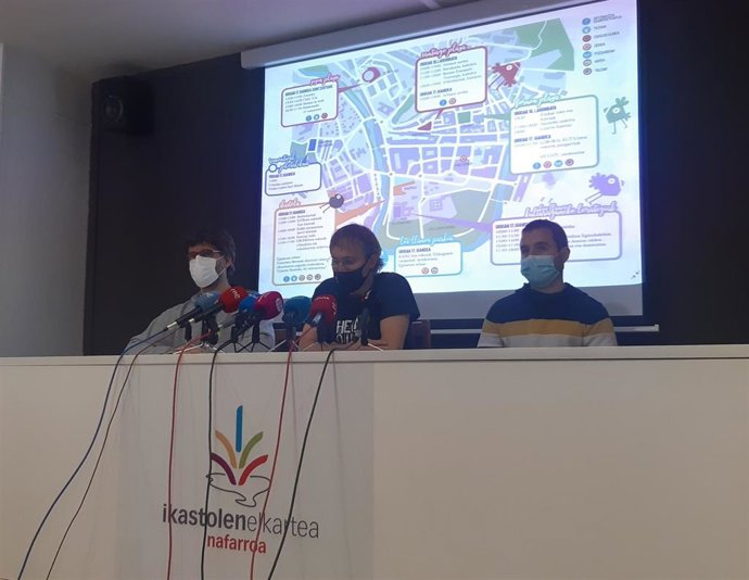 La ikastola Lizarra de Estella celebra el 16 y el 17 de octubre el Nafarroa Oinez tras la suspensión por la pandemia.