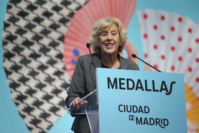 Archivo - La exalcaldesa de Madrid Manuela Carmena  