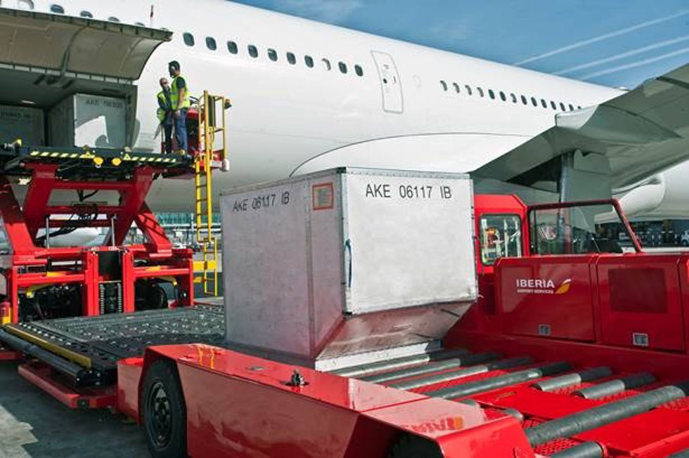 Archivo - Iberia Airport Services.