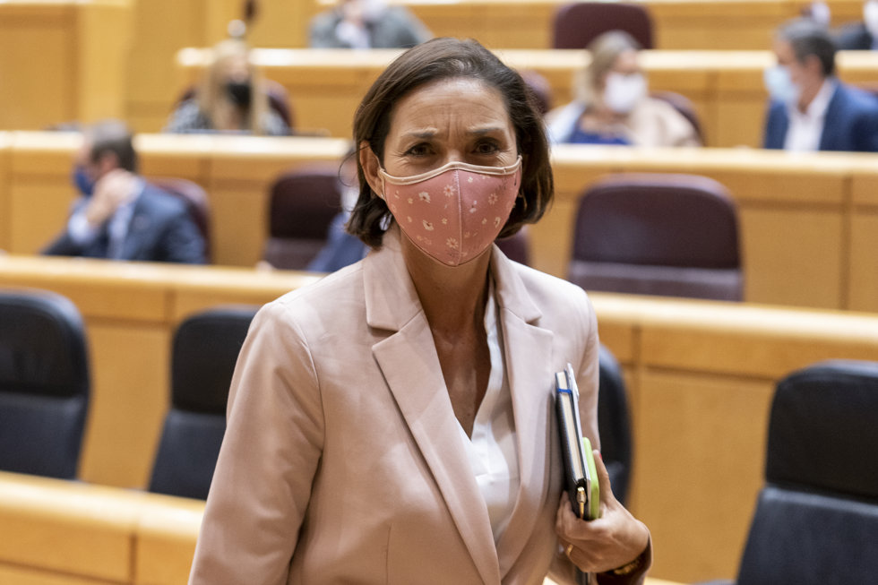 La ministra de Industria, Comercio y Turismo, Reyes Maroto