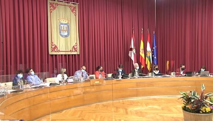 Pleno del Ayuntamiento de Logroño de octubre de 2021