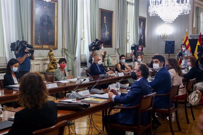Archivo - Reunión de la Comisión Bilateral Generalitat-Estado del 2 de agosto. ARCHIVO.
