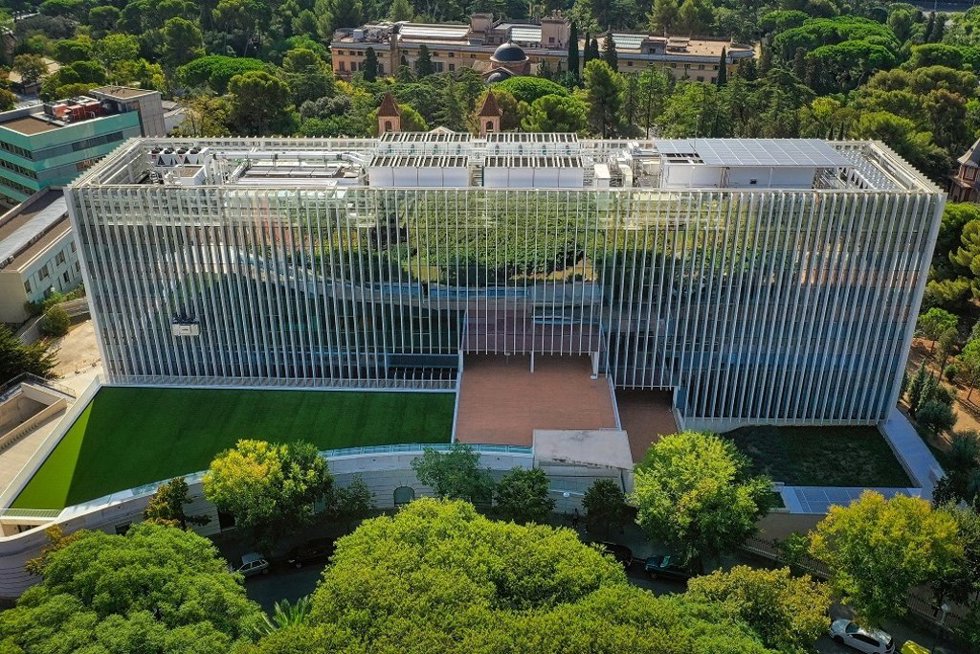 Imagen del nuevo edificio BSC-Repsol Building