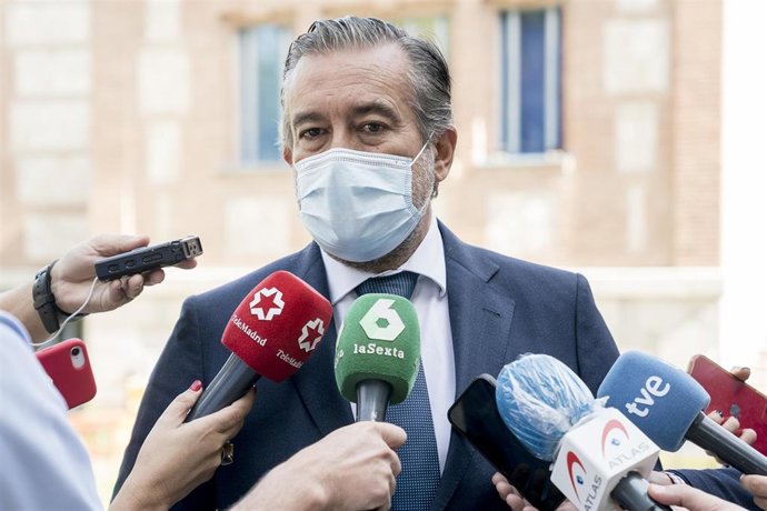 El consejero de Presidencia, Justicia e Interior de la Comunidad de Madrid, Enrique López.