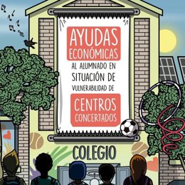 Carlte de las ayudas municipales para alumnado vulnerable de la concertada
