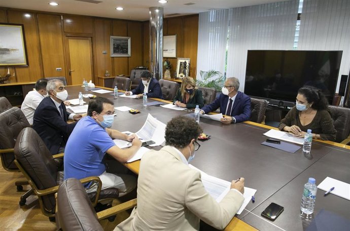 Reunión de la Comisión Puerto-Ciudad del Puerto de Huelva.