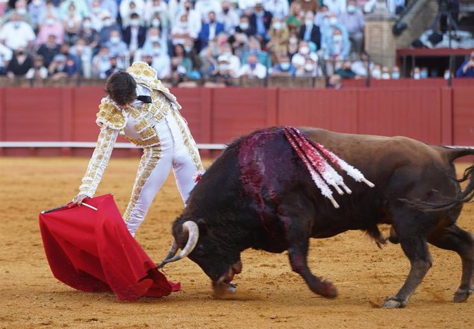 Una corrida de toros en Sevilla (Andalucía)