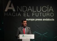 Moreno subraya que Andalucía puede ser "motor de España": "Necesitamos tiempo, reformas y determinación"