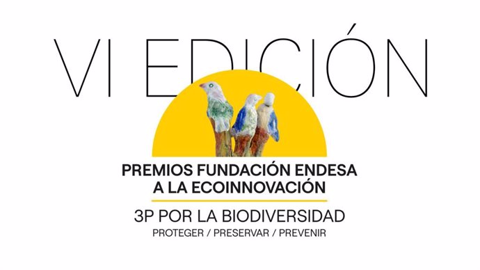 Cartel de la VI edición de los Premios Fundación Endesa a la Ecoinnovación