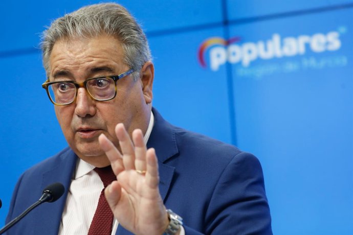 Imagen del eurodiputado Juan Ignacio Zoido, en Murcia