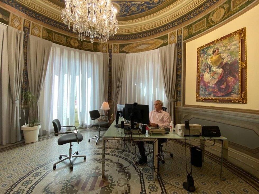Archivo - El alcalde de Valncia, Joan Ribó.