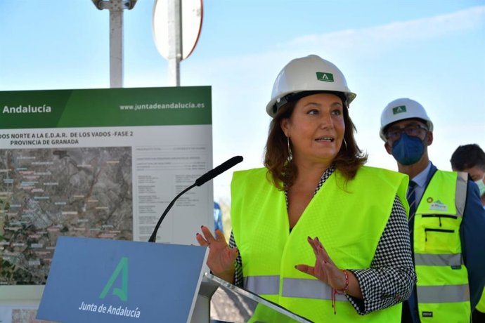 La consejera de Agricultura, Ganadería, Pesca y Desarrollo Sostenible, Carmen Crespo