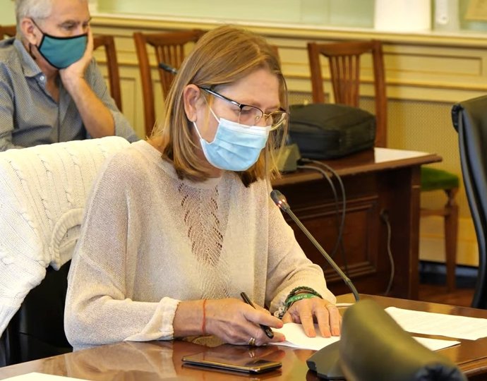 La diputada del PP Virginia Marí.