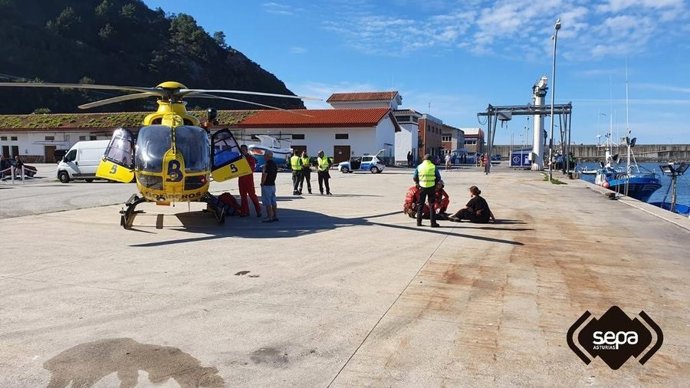 Rescate en Cudillero