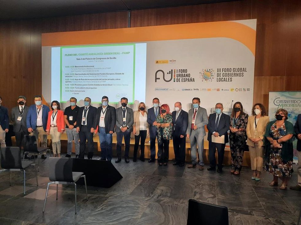 Imagen de este jueves de la inauguración en Sevilla del Pleno del Comité Andalucía Green.