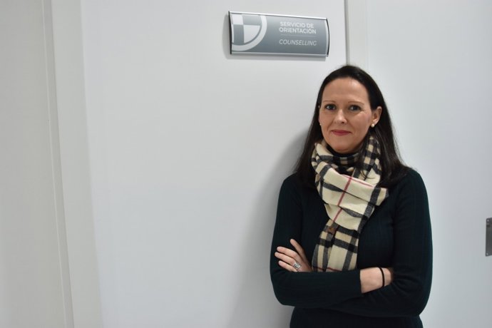 La jefa de orientación del Colegio CEU San Pablo Sevilla, Auxiliadora Suárez