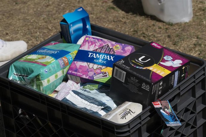 Archivo - Escocia se convierte en el primer país en aprobar la gratuidad de los productos de higiene femenina.