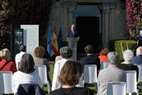 Víctimas del franquismo reciben un homenaje del Estado en Meirás: "El olvido es incompatible con la democracia"