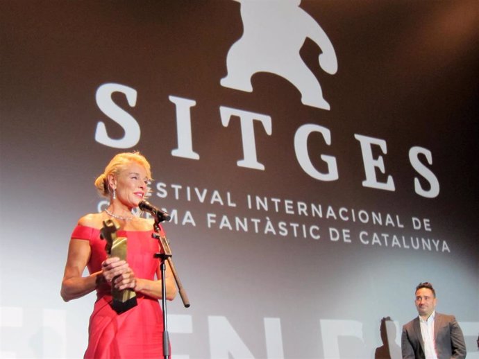 La actriz Belén Rueda recibe el Gran Premio Honorífico del Festival de cine de Sitges