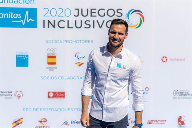 Saúl Craviotto durante los I Juegos Inclusivos