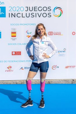 La atleta paralímpica Sara Andrés Barrio