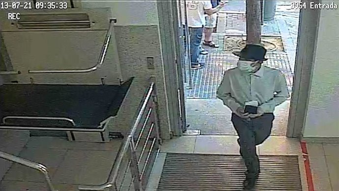 Imagen captada de uno de los integrantes de la organización