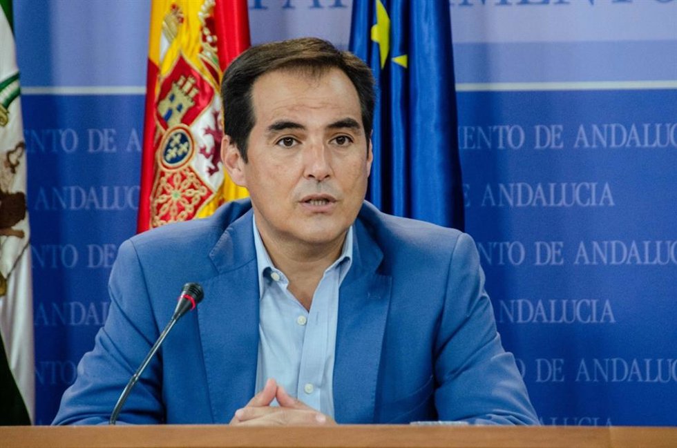 El portavoz parlamentario del PP-A, José Antonio Nieto, en una foto de archivo.