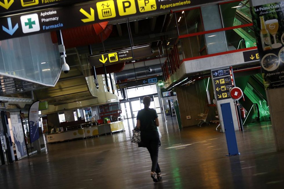 Interior del Aeropuerto de La Palma