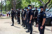 Un total de 874 policías nacionales integran el dispositivo extraordinario antibotellón de este puente