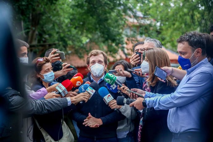 El alcalde de Madrid, José Luis Martínez-Almeida