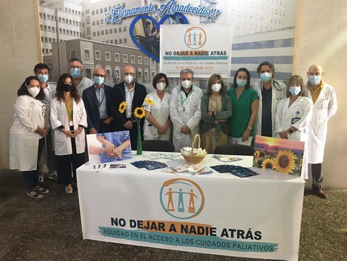 Mesa de Cuidados Paliativos en el Hospital Puerta del Mar.