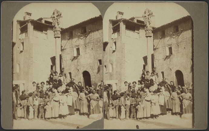 Una de las fotografías de la colección de Morlans del Cacho