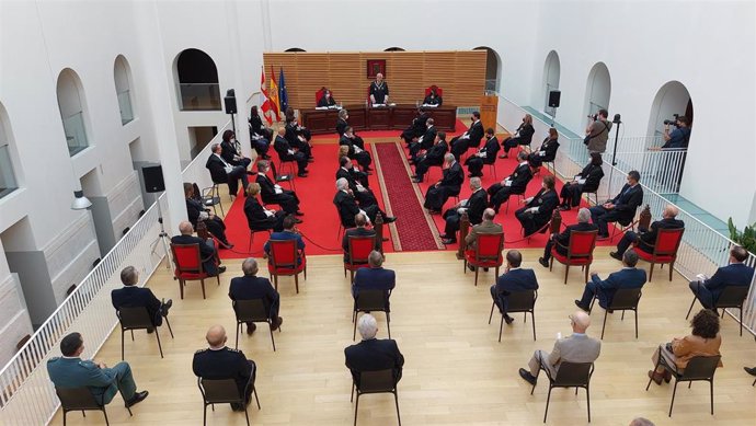 Acto de apertura del Año Judicial en el Tribunal Superior de Justicia de Castilla y León.