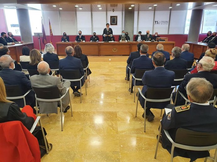 Acto de apertura del Año Judicial en la Región de Murcia 2021/2022