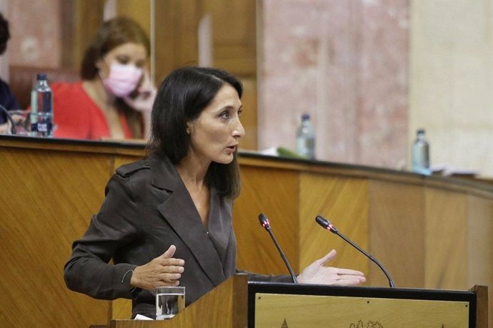 La portavoz adjunta de Cs en el Parlamento de Andalucía, Mónica Moreno, en una imagen de archivo.