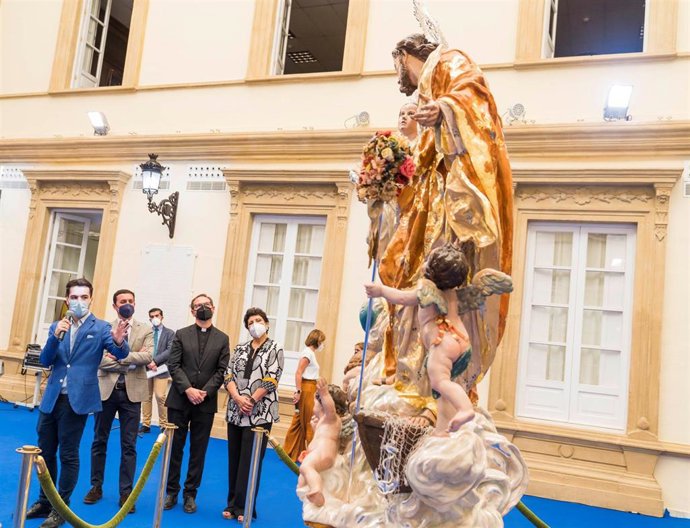 Acto de presentación de la imagen de San José