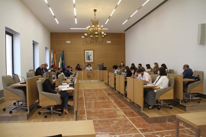 Pleno de la Diputación de Huelva.