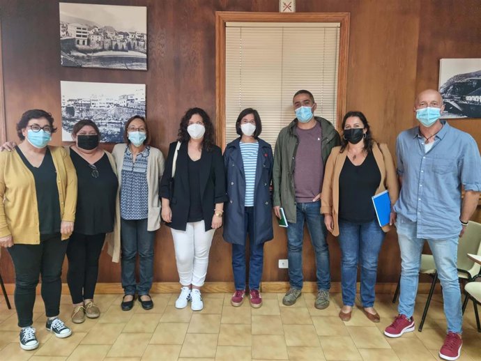 Reunión del BNG con la cofradía de Malpica