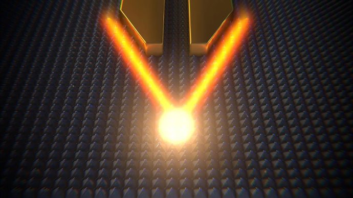 Focalizado de nanoluz