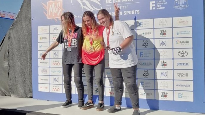 Teresa Fernández-Miranda revalida el título de campeona de España de BMX Freestyle Park