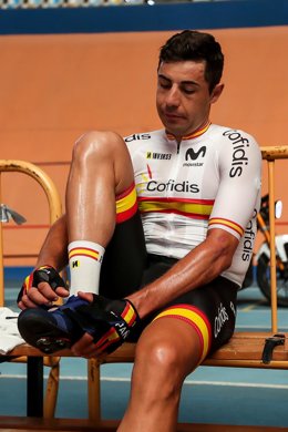 Archivo - El ciclista español Sebastián Mora