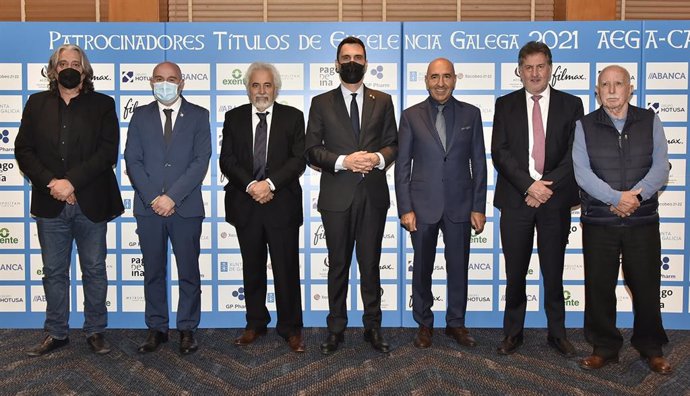 Gala Anual organizada en Barcelona por la Asociación de Empresarios Gallegos de Catalunya (AEGA-CAT), con el conseller de Empresa y Trabajo de la Generalitat, Roger Torrent