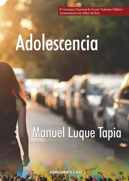 El poemario 'Adolescencia', del poeta y escritor Manuel Luque Tapia.