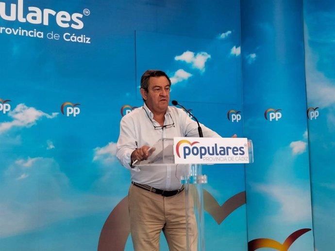 José Loaiza, portavoz del PP en Diputación.