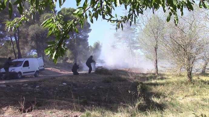 Guardia Civil imparte el I CURSO HEAT de Seguridad en Ambiente Hostil para periodistas impartido por personal del CAE