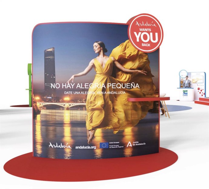 Acción de promoción directa de Andalucía en ciudades europeas emisoras de viajeros.