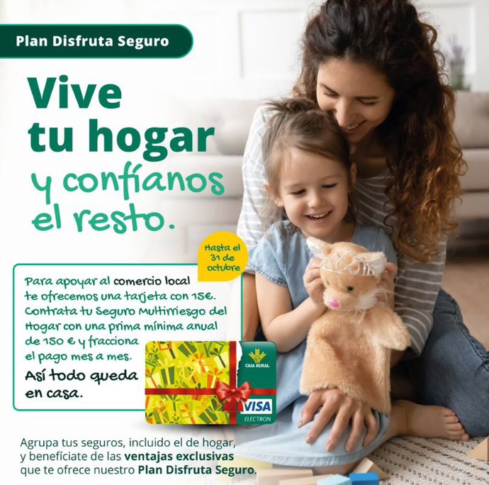 Caja Rural de Aragón y Seguros RGA muestran su apoyo al comercio local con campañas de seguros.