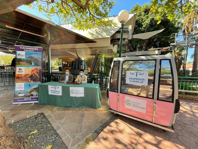 Teleférico de Benalmádena contra el cáncer de mama