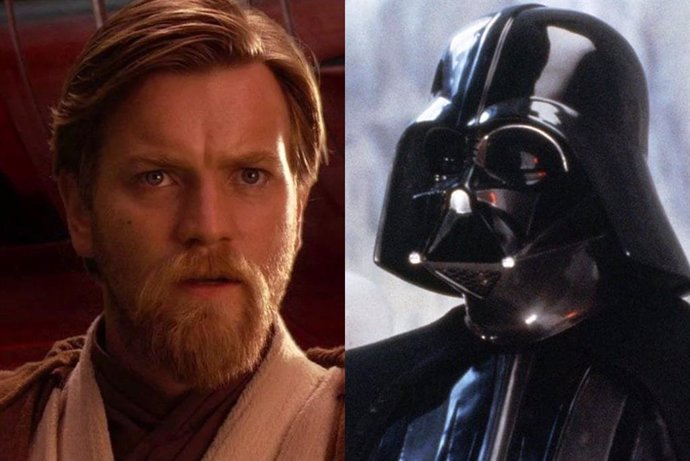 Obi Wan y Darh Vader