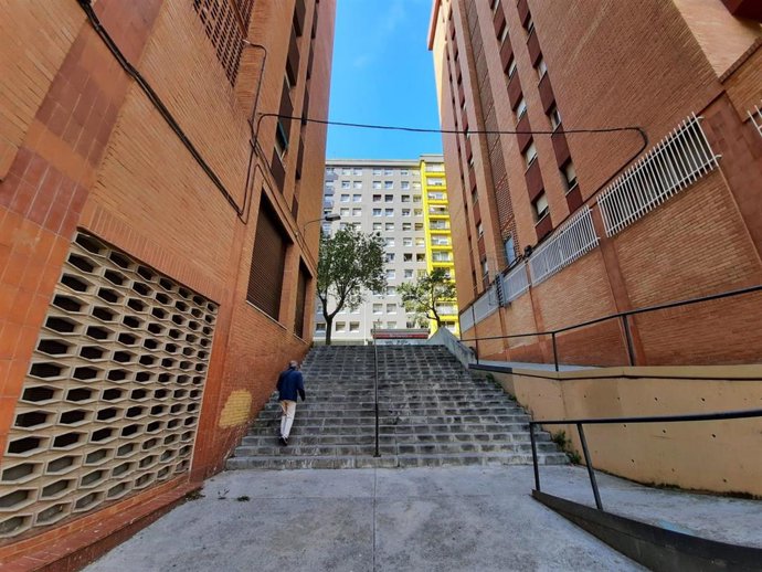 Comienzan las obras de reurbanización de los interiores del barrio de Canyelles de Barcelona